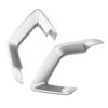 2pcs for Peugeot 308s 2014 - 2018 Car Inner Door Handle Cover Door Bowl Frame Trim Sticker Interior Decoration Accessories