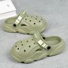 Moda Estate Moda Sandali Ciabatte Impermeabili Scarpe da Uomo Ciabatte da Esterno Scivoli Suola Morbida Scarpe da Giardino Zoccoli EVA Sandali da Spiaggia Pantofole da Casa
