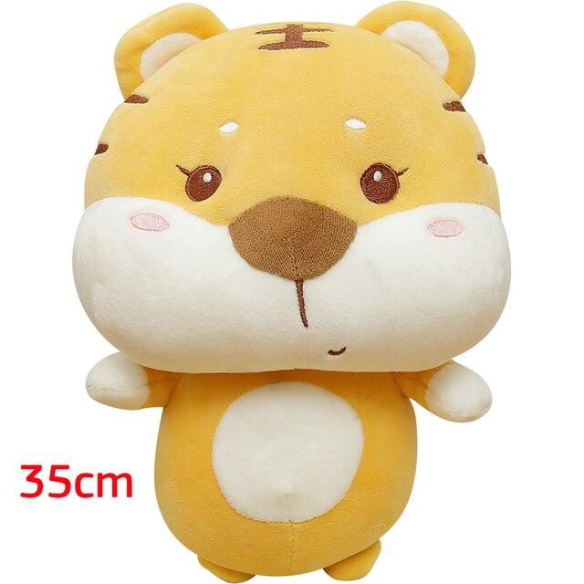 1pc 23 /26 /35cm Cartoon Tiger Plush Toys Kawaii Tiger Pillow Stuffed Soft Lovely Dolls For Children Girls Birthday Decor Gift