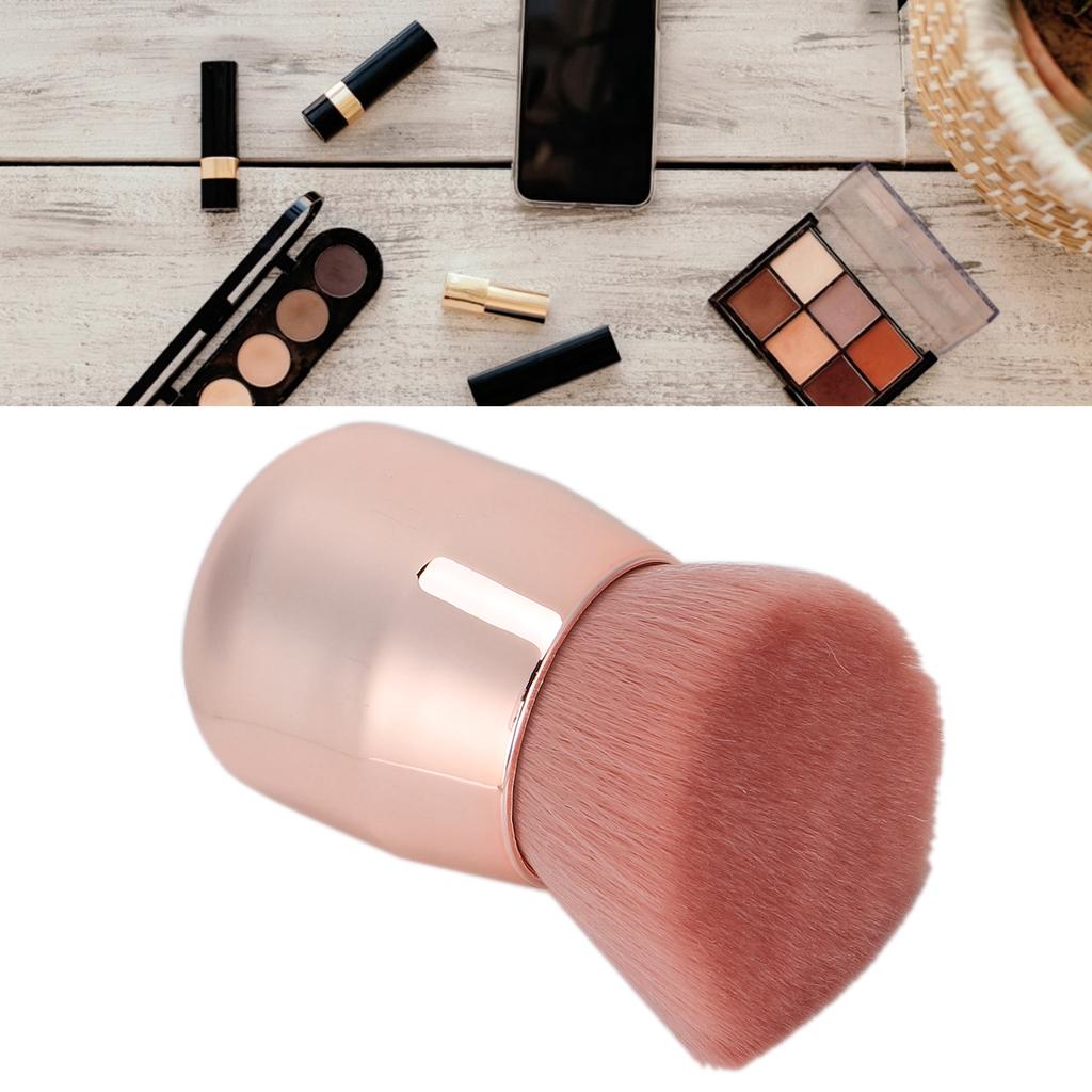 Angled Blush Brush Soft Hair Smooth Handle Makeup Brush for Bronzer Loose Powder Cosmetics