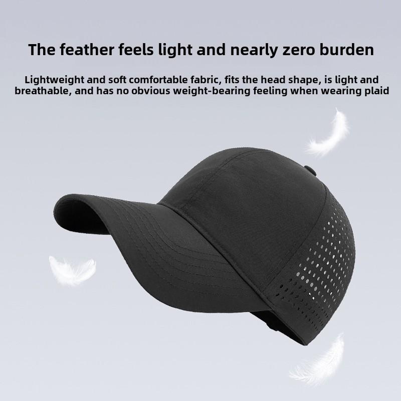 Bonés de Basebol de Tamanho Grande de Secagem Rápida para Cabeça Grande de Homem, Boné Desportivo para Exterior de Verão, Malha Leve Respirável, Boné Trucker Oversized