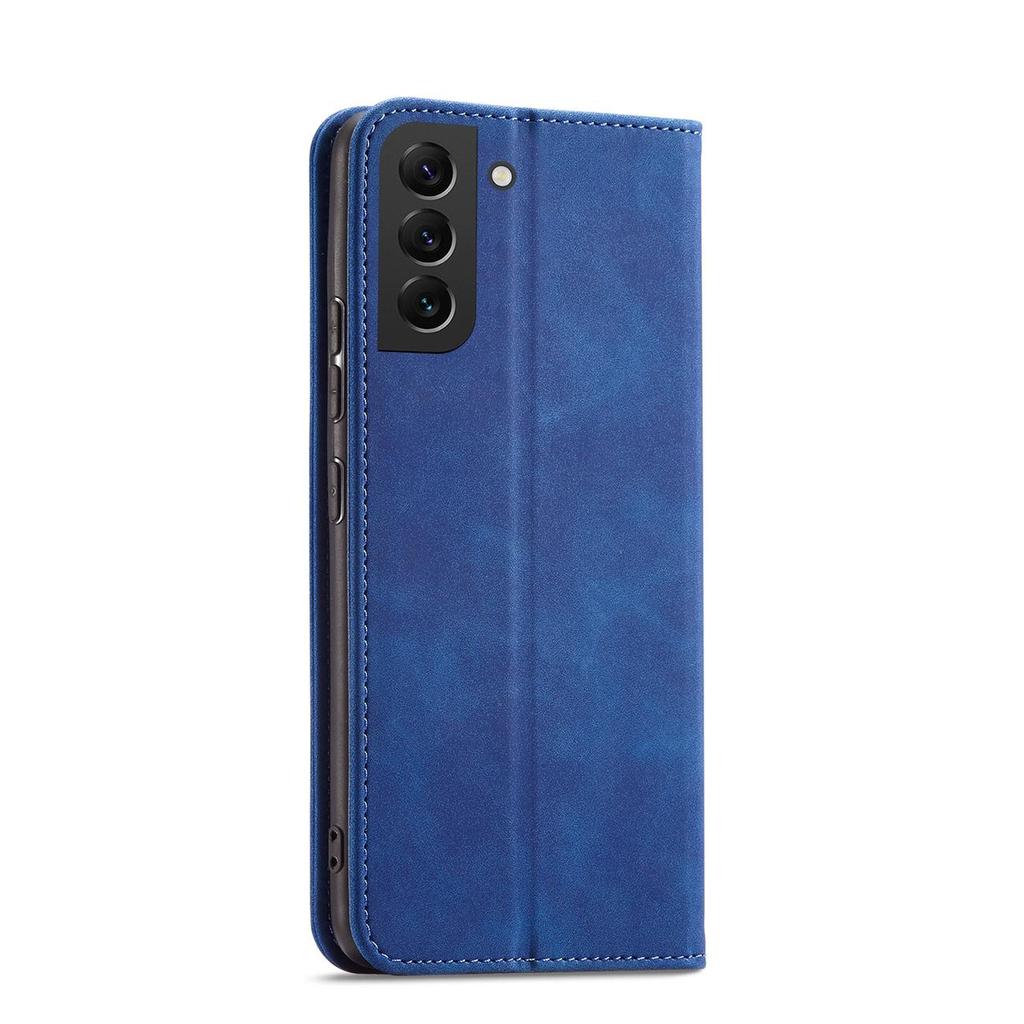 Hurtel Samsung Galaxy S22+ Blue Wallet Case