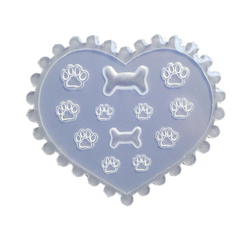 Mini Nail Art Silicone Mold Flower Bone Skull Resin Mold Jewelry Tool 3D Nail Art Mold Nail Art Decorative Mold for Girl