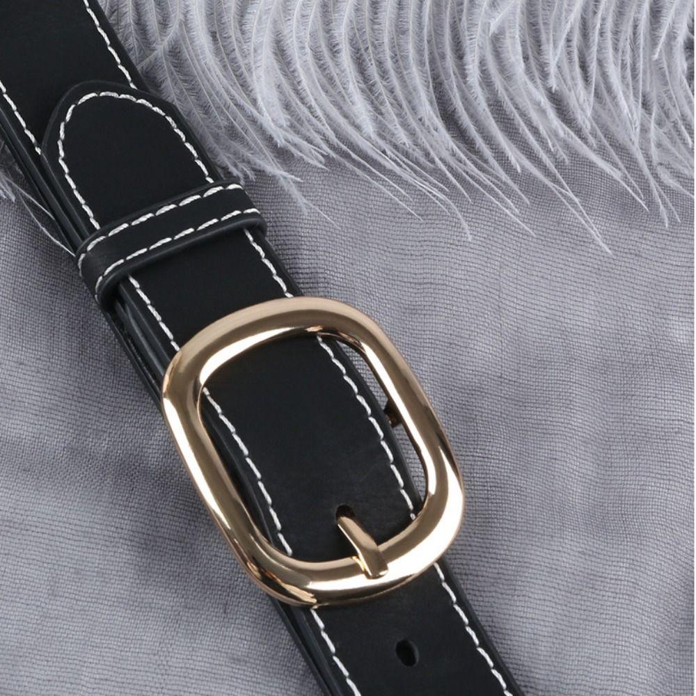 Casual Pin Buckle Waistband Versatile Waist Strap Trouser Dress Belts Waist Decoration