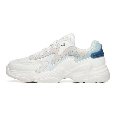 Retro Sports Shock Absorbing Non-Slip Wear-Resistant Low-Top Casual Shoes Men Sneakers White Blue Gray 912238830-2