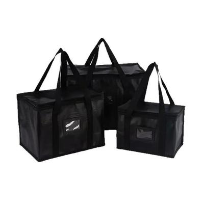Borsa termica grande transfrontaliera: Tessuto Spesso, Resistente e Impermeabile con Conservazione a Freddo Multistrato e Foglio di Alluminio per Mantenere Fresco e Caldo