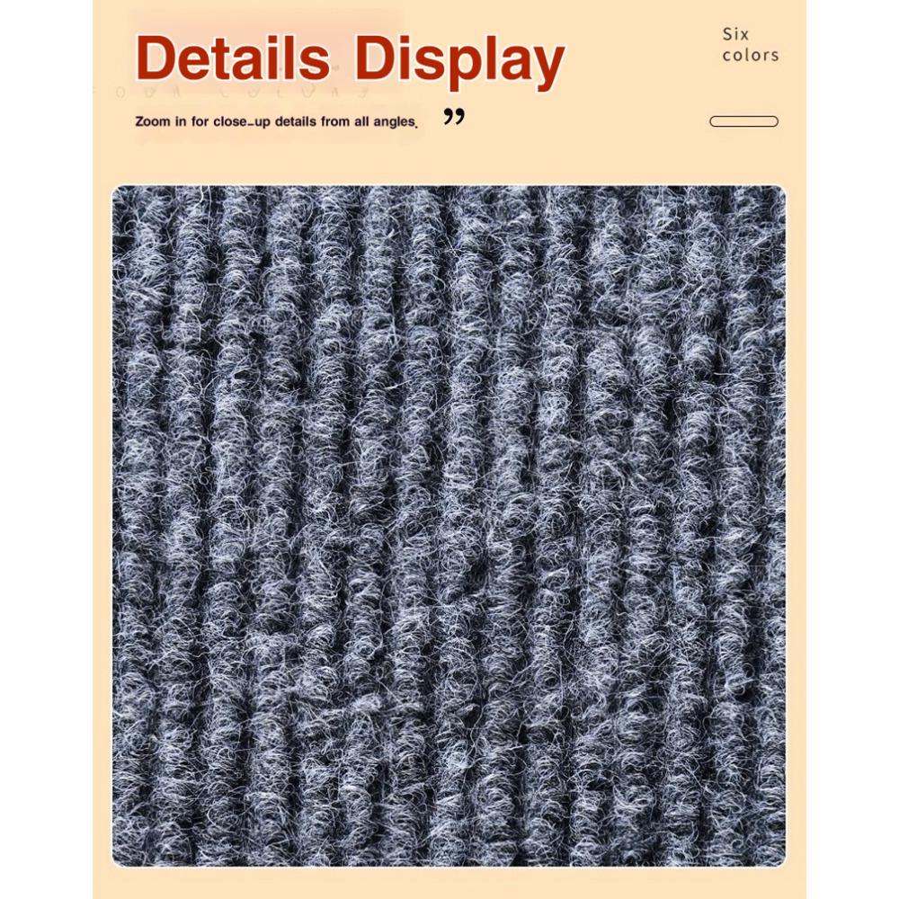 Self-Adhesive Anti-Slip Carpet Mat,Easy to Clean-Non Slip Backing for Kitchen Sink,Bathroom,Laundry Room,Office Desk.Silent,Durable Floor Protector