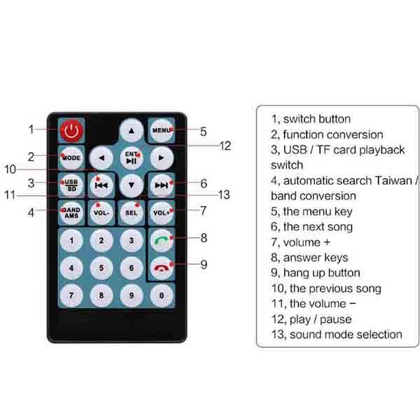 7010B 2020 New 7010B 7inch Car Radio Bluetooth V2.0 Car Stereo HD MP5 Player SD MMC USB FM MP3/MP4 Autoradio