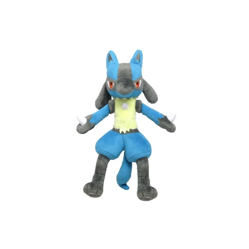 Sanei Boeki Pokemon ALL STAR COLLECTION Lucario (S) W10.5 X D10 X H29.5cm Plush Toy Pokemon PP12