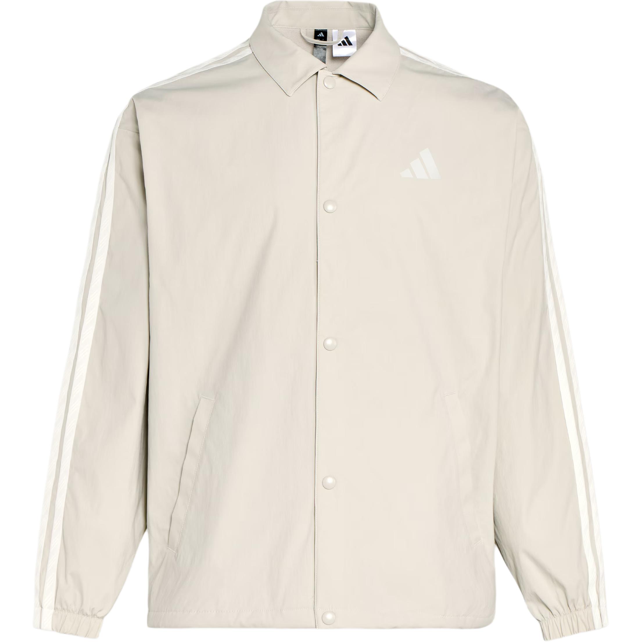 

Adidas FW25 ST 3ST Спортивная повседневная свободная куртка с длинным рукавом в полоску из флиса Coach Мужские куртки KR2500 S