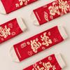 Chinese Style New Year Tube Socks Good Luck Horse Year Red Socks Red Cotton Socks  Spring Festival