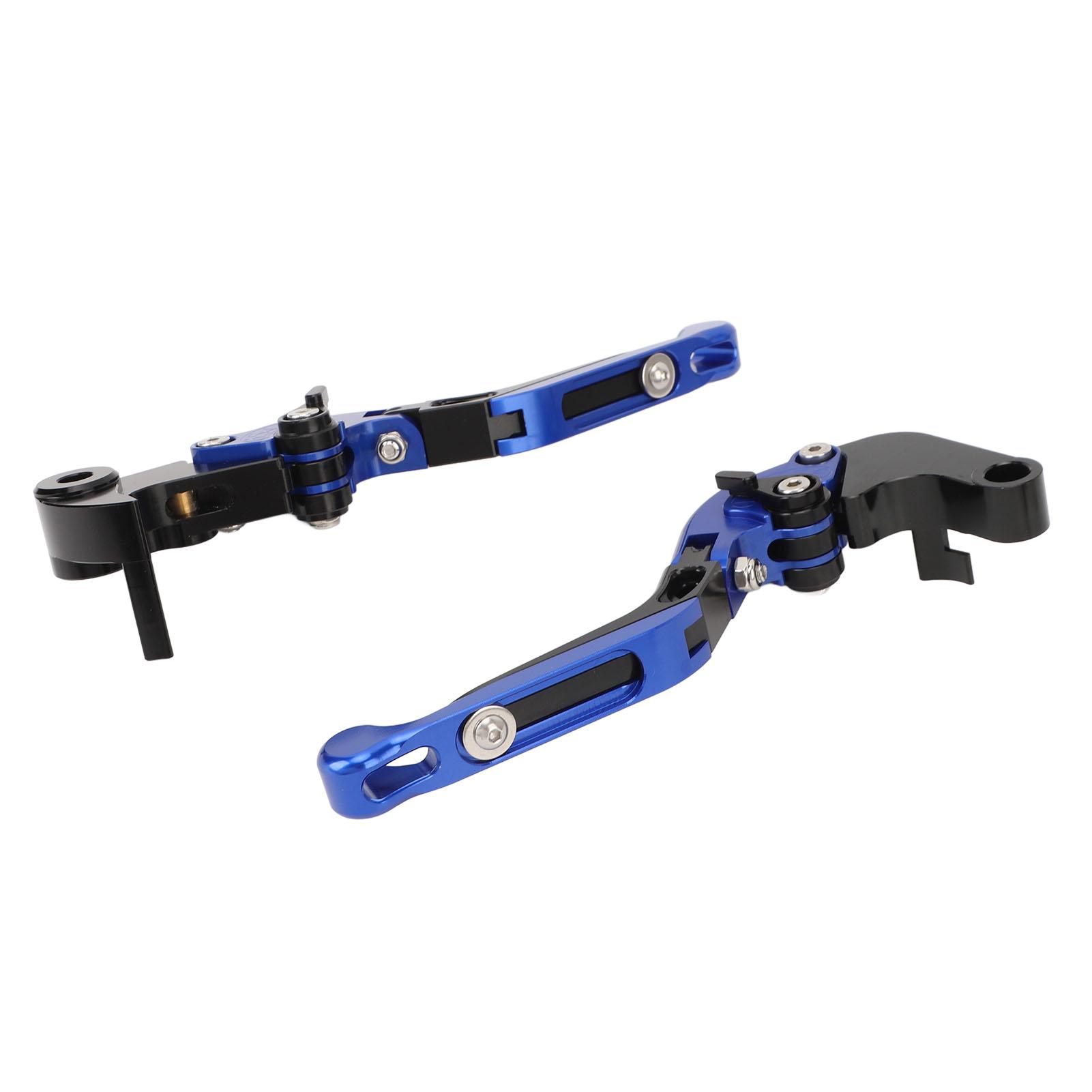 1 Paire Pliable Levier Alliage d'Aluminium Moto Levier de Frein pour MT‑09 YZF‑R6