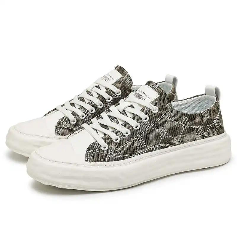 Fashion Number 43 High Top Shoes For The Festival Vulcanize Green Sneakers Man Colored Boots Sport Losfers Sepatu 2025summer Trendy