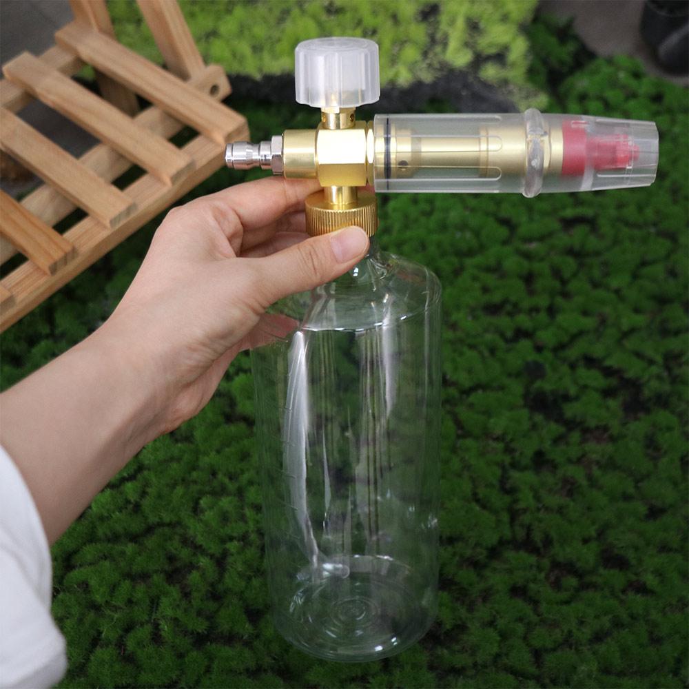 Silná Rukojeť Myčka Aut Pěnovač Průhledný Pěnovač Rozprašovač Efektivita Sněhová Pěna Kopí Nákladní Auto