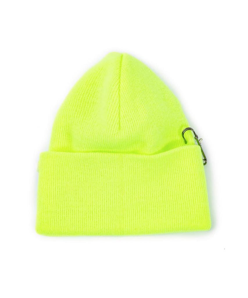 BLACKBLOND Vividi Side Patch Long Beanie (Neon)