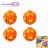 1-4Pcs Press Spin Transform Stress Ball Dual Mode Squeeze And Rotate Fidget Toy Silent Gyro Desk Calm For Office Study