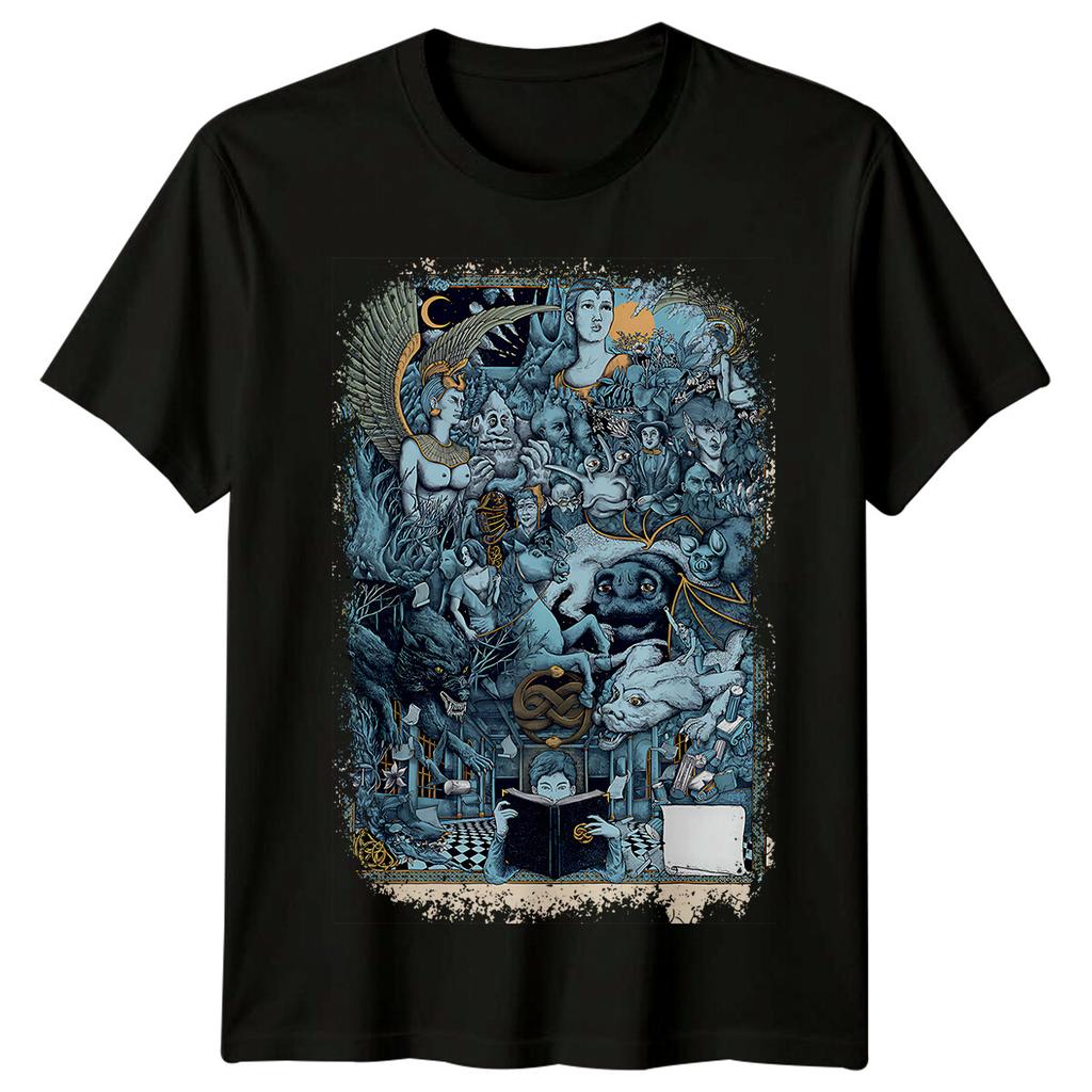 The NeverEnding Story (1984) Movie Poster Inspired 100% Cotton T-shirt Mens Tees Top Retro Tee Unisex