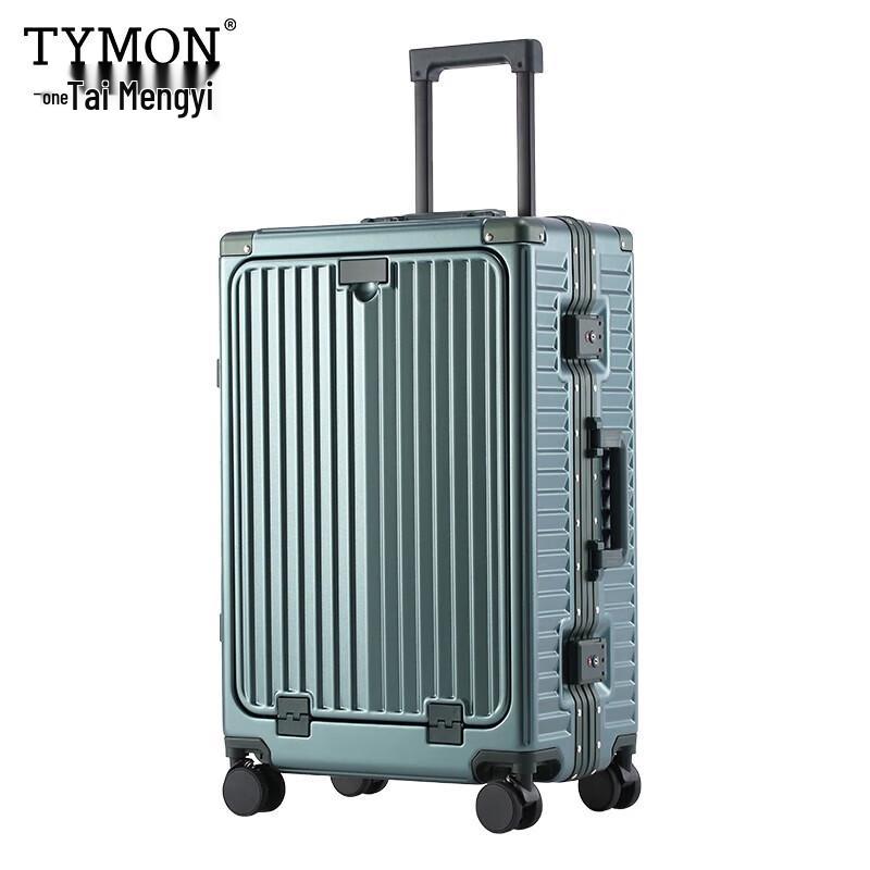 

Tymon Front-Open Aluminum Frame Luggage