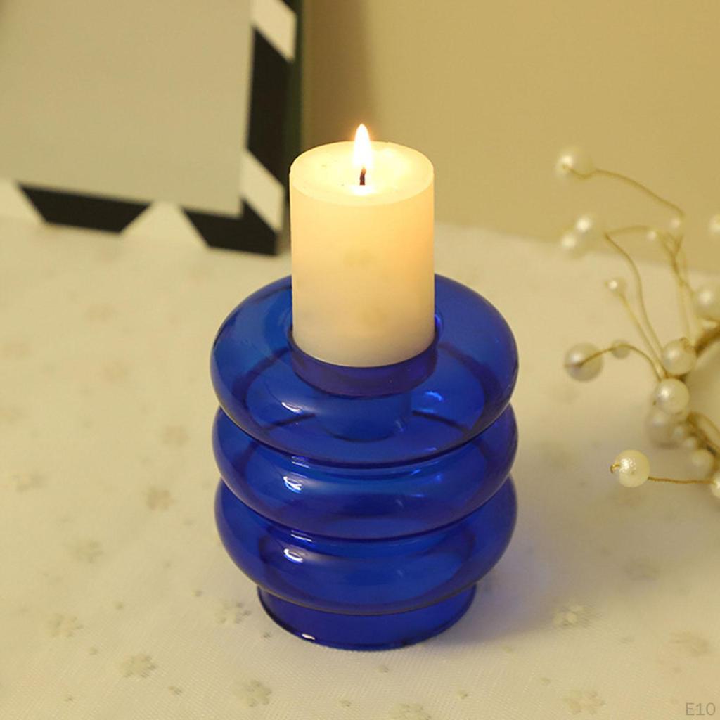 Candle Pillar Glass Holder for Housewarming