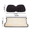 Front Seat Backrest Pad Easy to Install Recreational Vehicle