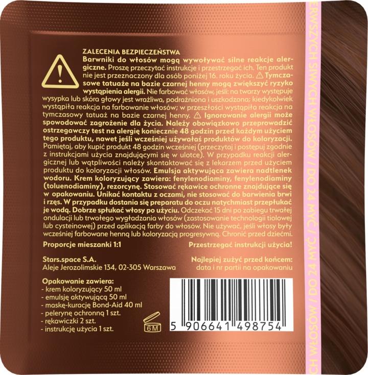 Stars Hair Color Tint, No. 5.7 Milk Chocolate 1 Pc