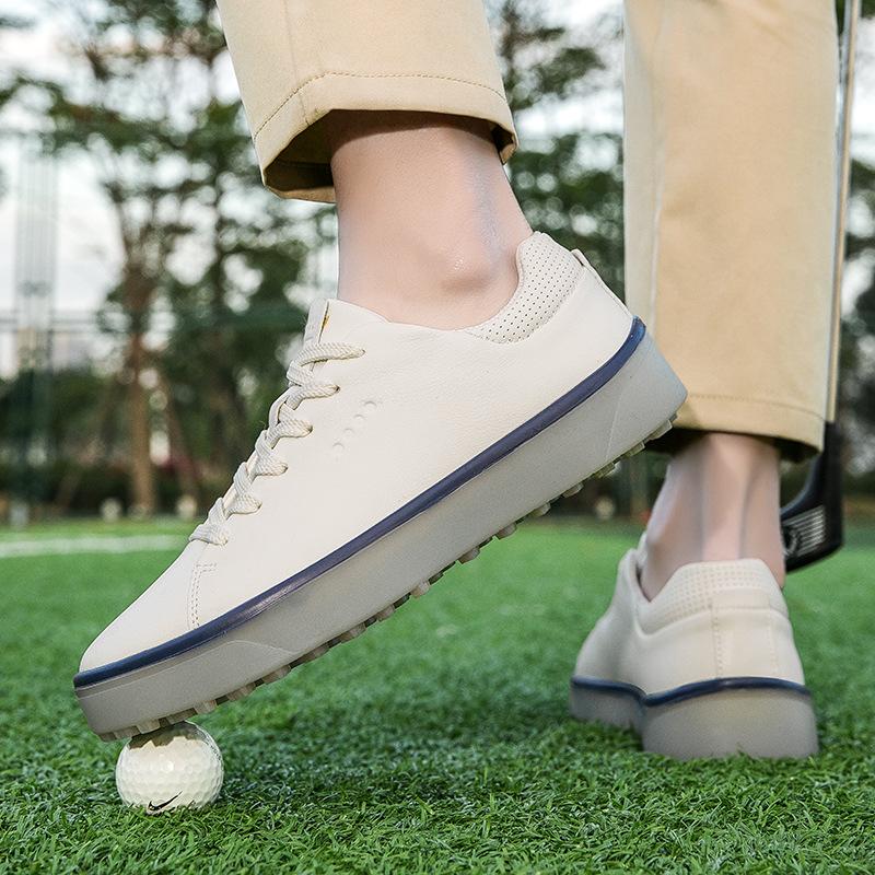 Foreign trade new male and female couples casual large size 47 broken nails breathable non-slip wear-resistant light and comfortable golf shoes