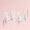 4Pcs 10ML Clear Empty Refillable Airless Vacuum Pump Cream Lotion and Spray Portable Bottle Set Sample Packing for Toiletries