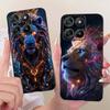 For Motorola Moto G77 G67 Cool Dragon Tiger Pattern Phone Case For Motorola MotoG77 MotoG67 Black Silicone Soft Bumpers