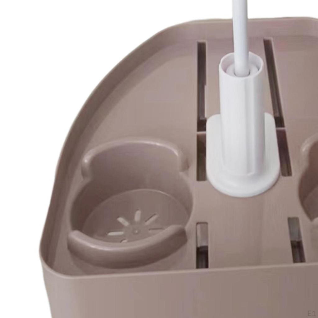 Tub Tray Table Bathroom Accessories Practical Non Slip with Phone Holder SPA Drink for Out