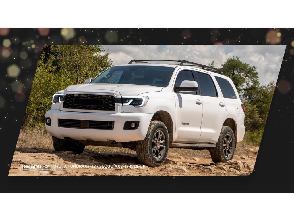 LED Headlight Assembly for 07-13 Tundra & 08-18 Sequoia