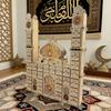 Wooden Ramadan Advent Calendars With Lights Castle Design Eid Mubarak Countdown Calendar 30 Storage Drawers Castle Design