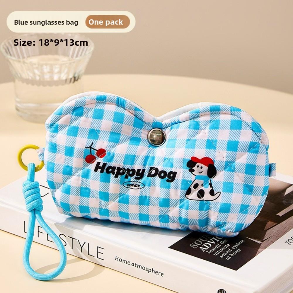 Pressure Resistant Cartoon Eyeglasses Case Sun Glasses Protective Cover  Eyewear Accessories