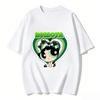 2026 Sommer Niedliche Powerpuff Girls Familien-Matching T-Shirts Cartoon-Druck Baumwoll-T-Shirts Lässige Kurzarm-Oberteile für Kinder und Erwachsene