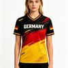 2026 Germany Soccer Cheerleaders Uniform Jersey Personalized Football Jersey for Men Women Youth Short Sleeve Breathable T-Shirt