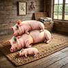 40cm Size Animal Body Pillow Plush Material Pig Keychain Portable Bag Decoration  Home Decor