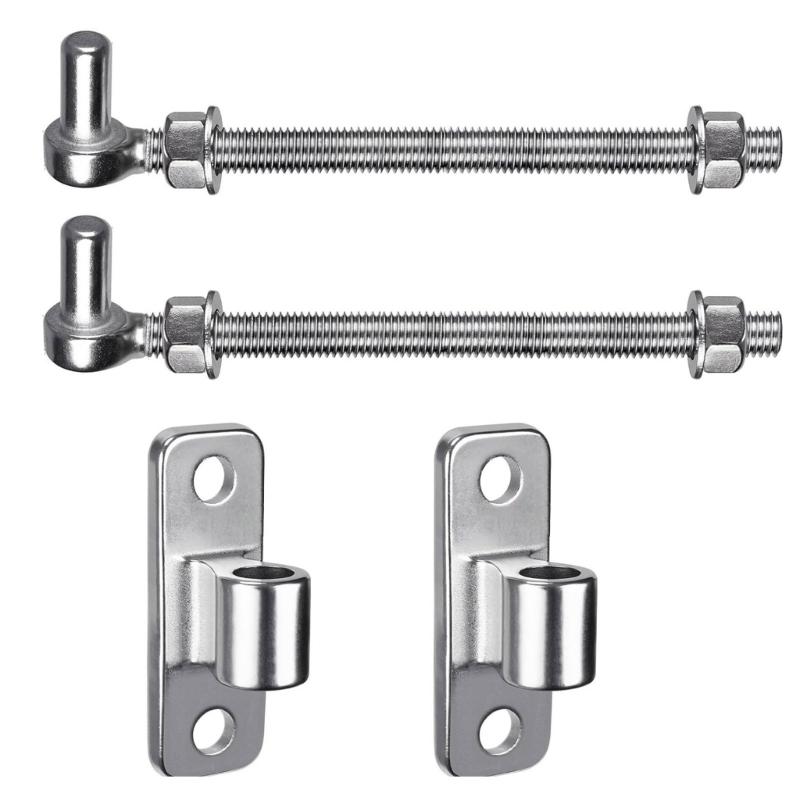 Adjustable Bolts Hinges Strong & Stable Door Hinges Set Robusts for Various Door X3UC