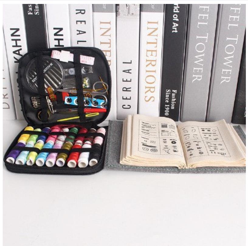 Cross-Border DIY Needlework Kit: Stitch Book, Needlework Bag, Cotton Linen Tools
