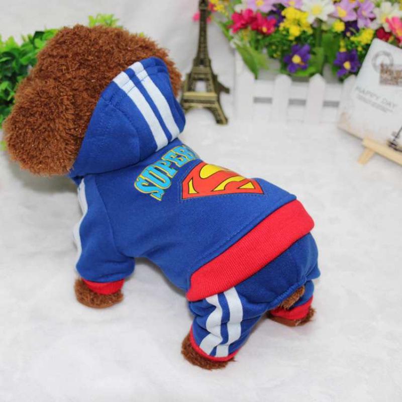 All-Season Four-Legged Pet Onesie for Dogs, Cats, Rabbits, Pigs & Monkeys - Fits Teddy & Bichon