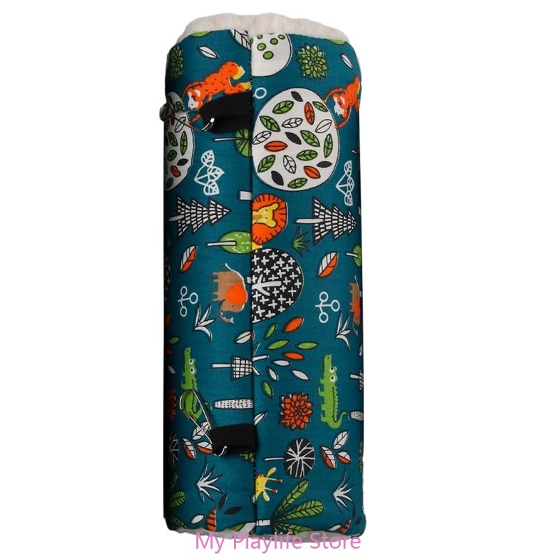 Parrots Squirrels Hamsters Tunnel Birds Plush Winter Warm Cotton Toy Hammock Passage Tunnel Pet Products Hamster Tent