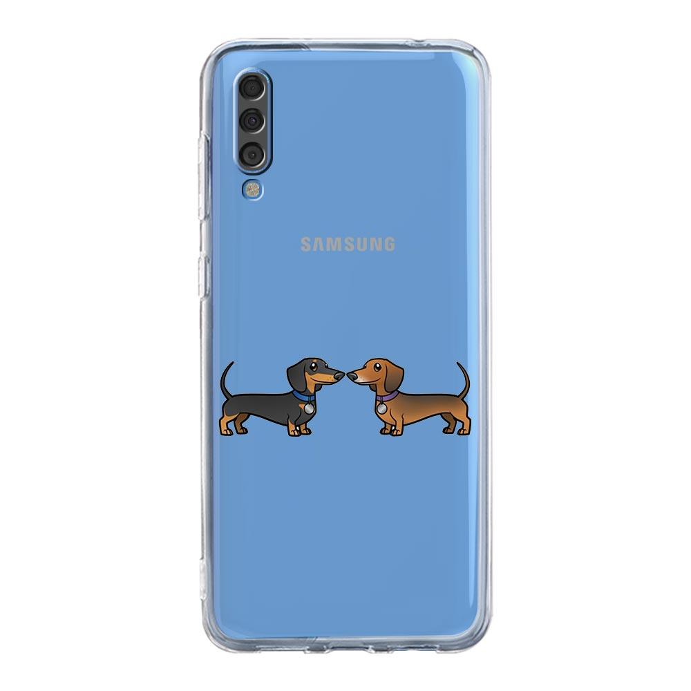 

Phone Case For Samsung A14 5G A12 A22 A32 A34 A42 A52 A54 A50 A70 A72 A40 A20E A10S A20S A02S A04S Cover Dachshund Sausage Dog Samsung A54