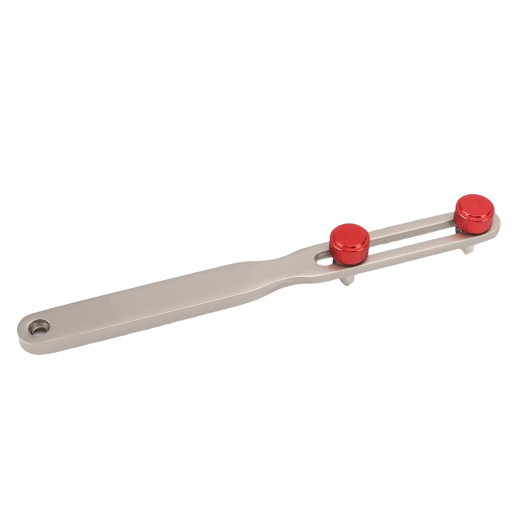 2 Jaw Watch Opener 60mm Opening Accurate Metal Wrench Type Watch Case Back Opener for Repairing
