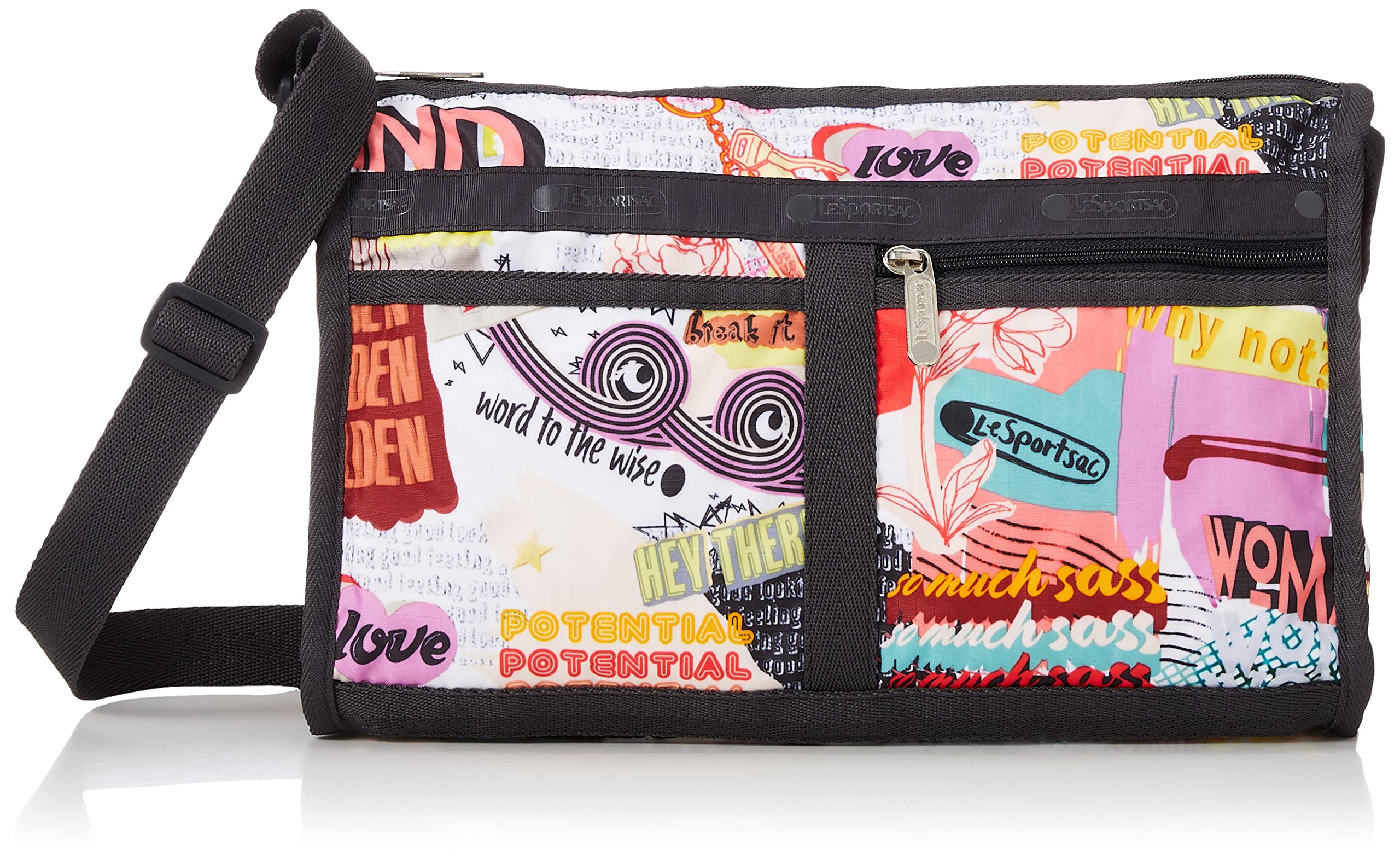 

Сумка через плече 7519 DeluxeShoulderSatchel StayGolden [LeSportsac] Жіноча [Товар]