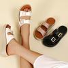 35-43 New Summer Casual Sandals for Women, Comfortable, Non-slip, Buckle, One-strap Sandals