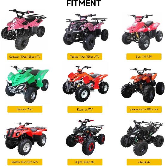 HIAORS PZ20 Carburetor Kit For TaoTao Coolster 125Cc 110Cc 50Cc 70Cc 90Cc Chinese Kids ATV Quad 4 Wheeler Baja Sunl NST Kazuma Roketa Loncin Lifan