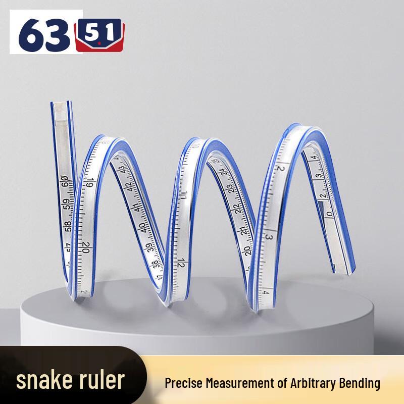 Flexible Curve Drawing and Drafting Ruler
