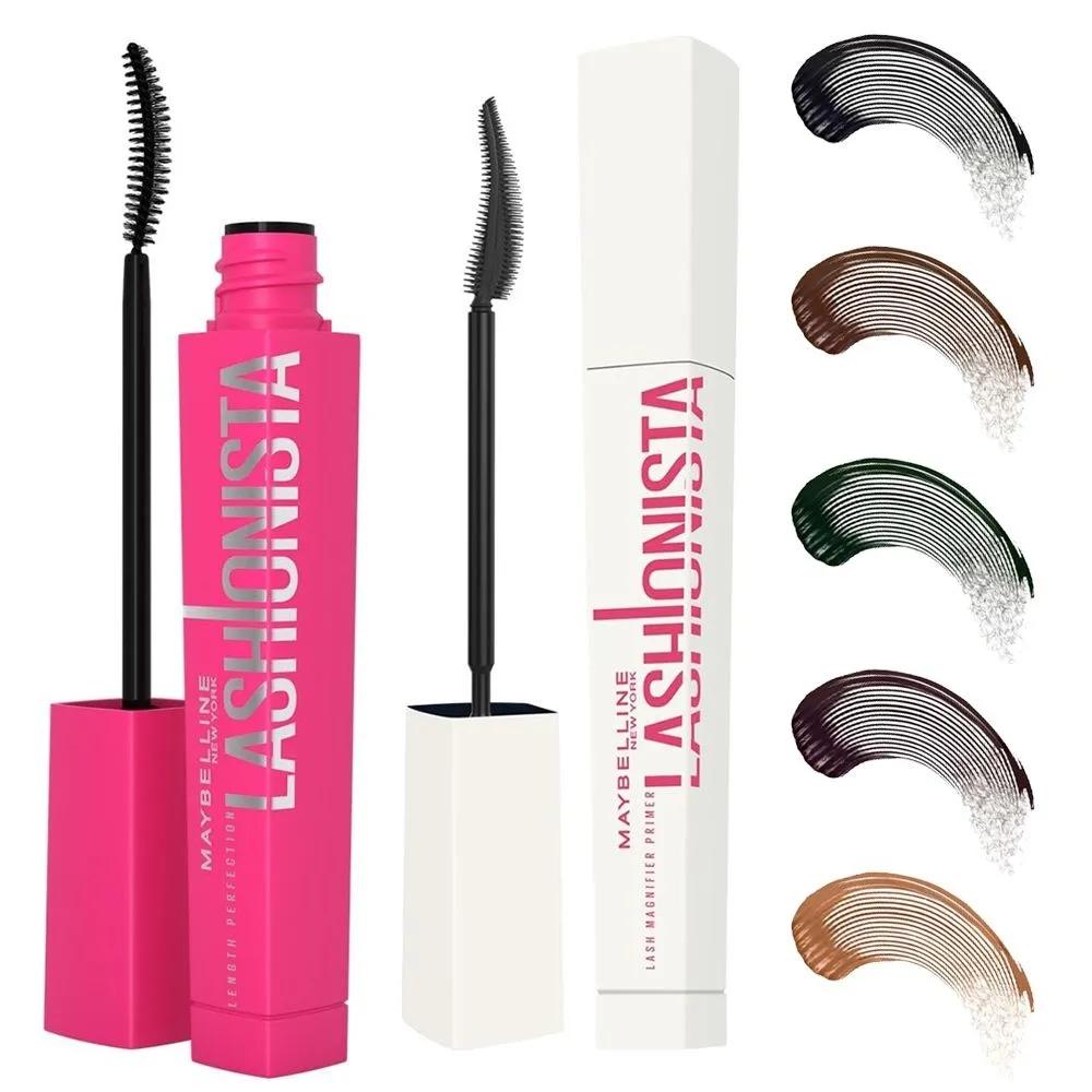 Maybelline Mascara Lushnista Lash Primer 4.Cherry Black