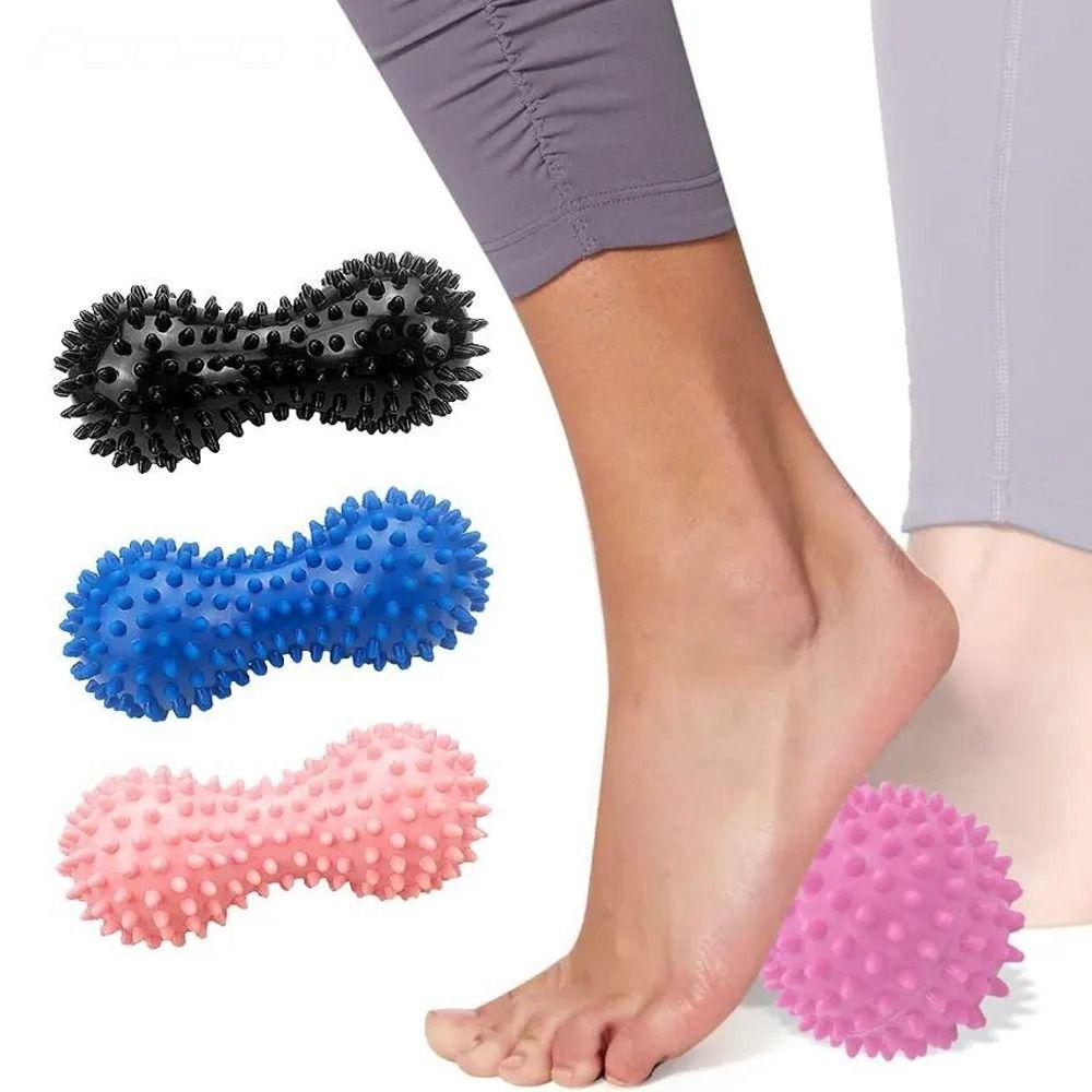 Muscle Relaxation Foot Massage Roller Inflatable Hedgehog Massage Ball  Sports Fitness