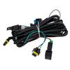 Add-On LED Fog Light Indicator H11 Wire Relay Wiring Harness Switch Fit for Honda Civic CR-V Accord City