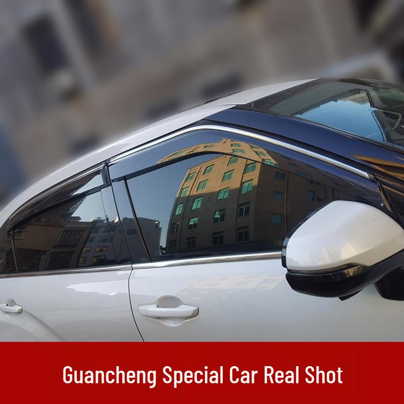 Honda Tenth Gen Accord, Civic, Lingpai, and Fengfan Car Window Rain Visor - Sun and Rain Guard for CR-V, XRV