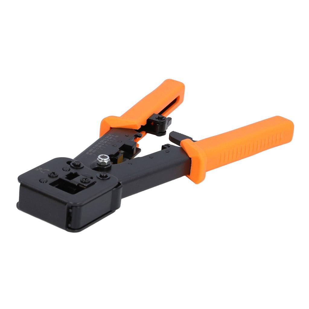 RJ45 Crimpzange Durchgang CAT6 CAT5E Ethernet-Kabel Crimper Stahl Elektro Elektronik Werkzeuge